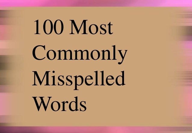 commonly misspelled words 1 638 638x441 - آموزش ها